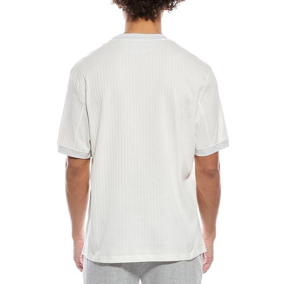 Brunello Cucinelli Mens  Ribbed T-Shirt - Picture 2 of 3